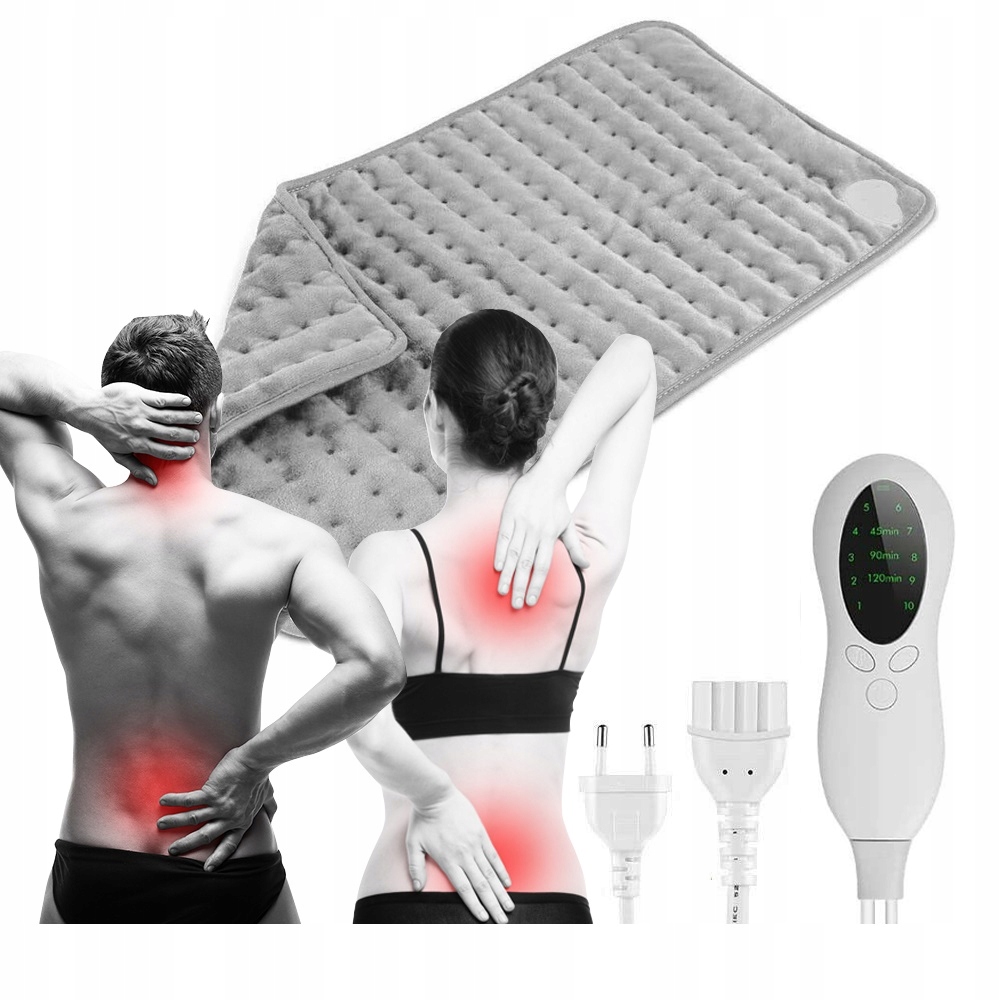 PODUSZKA ELEKTRYCZNA ROZGRZEWAJĄCA MATA 30x60 CM