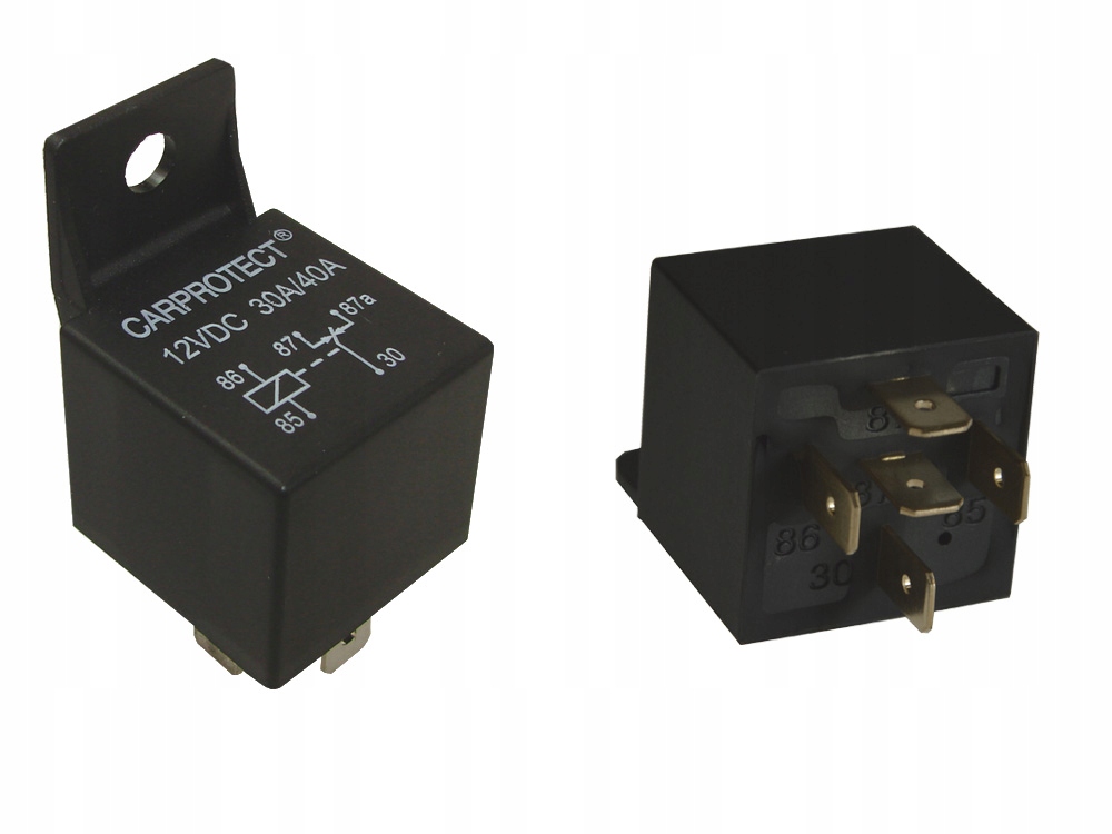 PRZEKAŹNIK SAMOCHODOWY 12V/40A CARPROPTECT