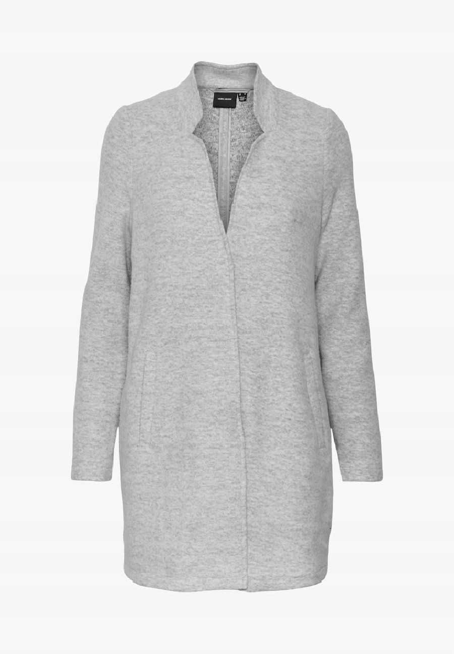 Vero Moda krótki przejściowy płaszcz szary S Rozmiar S