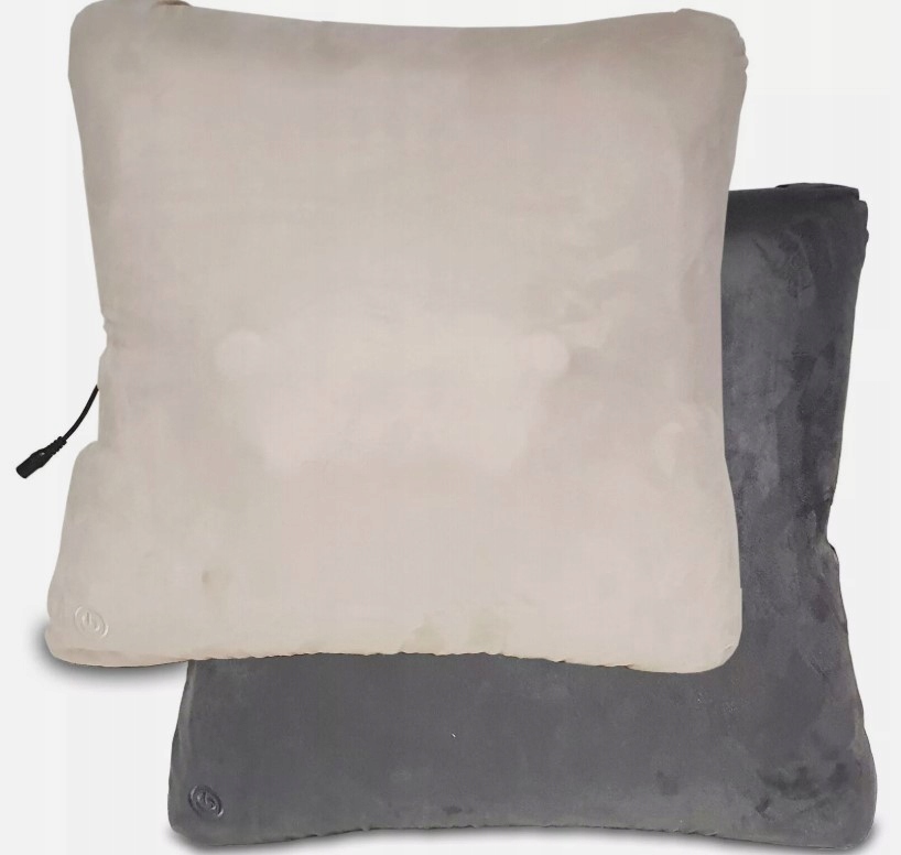 Styletics Poduszka, masażer z grzaniem ,do pleców i szyi Shiatsu, Zielona