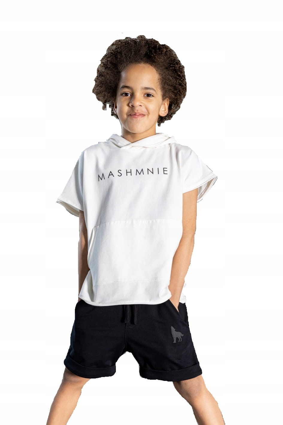 

T-shirt kangurka kremowy Mash Mnie 140/146