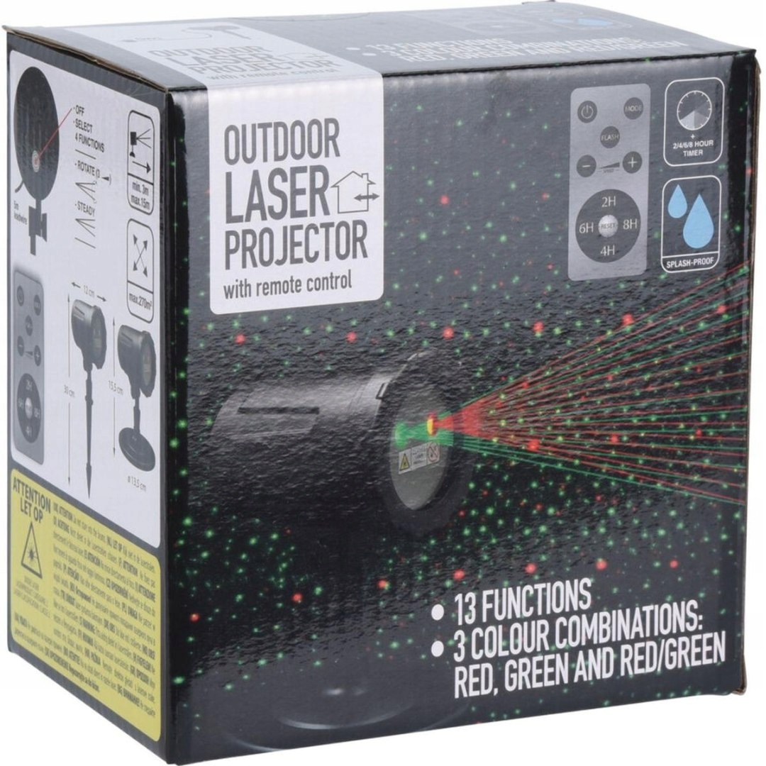 Projektor S 13 Funkcemi A Pilotem Home & Styling Collecti