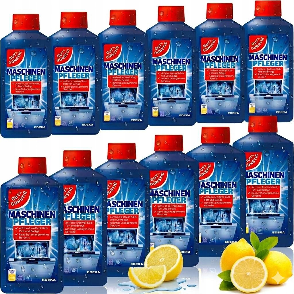 Gg Německý čistič myčky Citronová vůně Karton Velkoobchod 12x250 ml