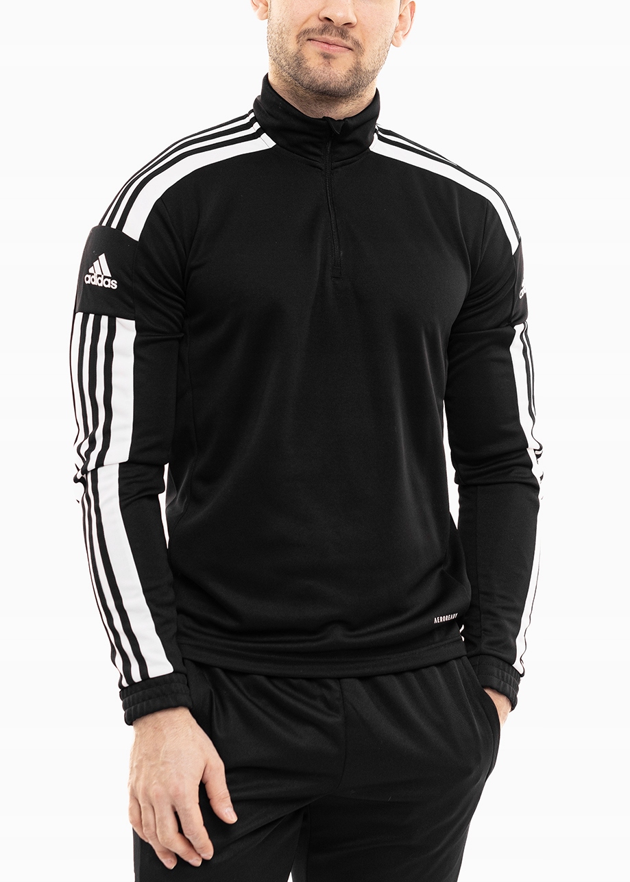 Pánská Mikina adidas Squadra 21 Sportovní Tréninková Pohodlná Černá vel S