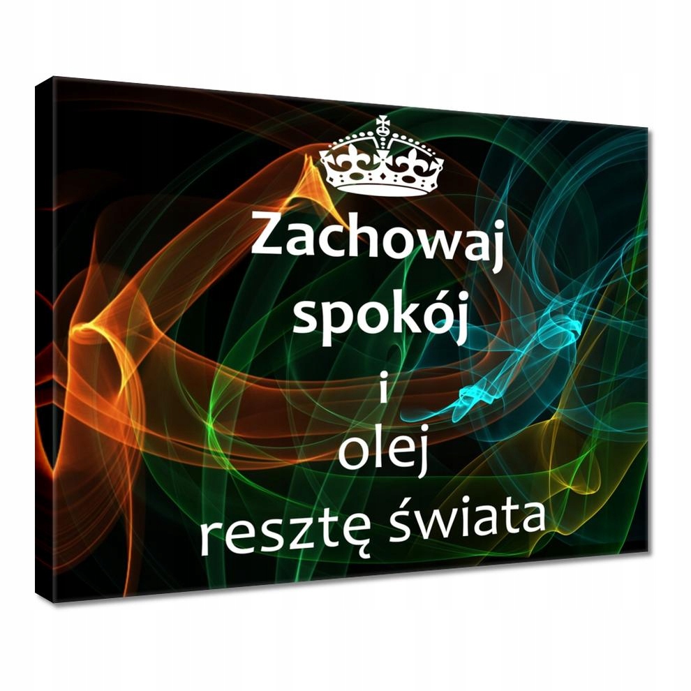 

Obrazy 50x40 Zachowaj spokój