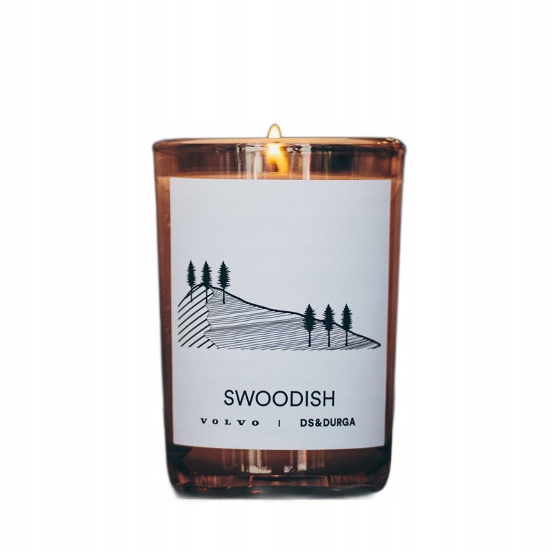 Volvo limitovaná sójová vonná sviečka 60h originálna