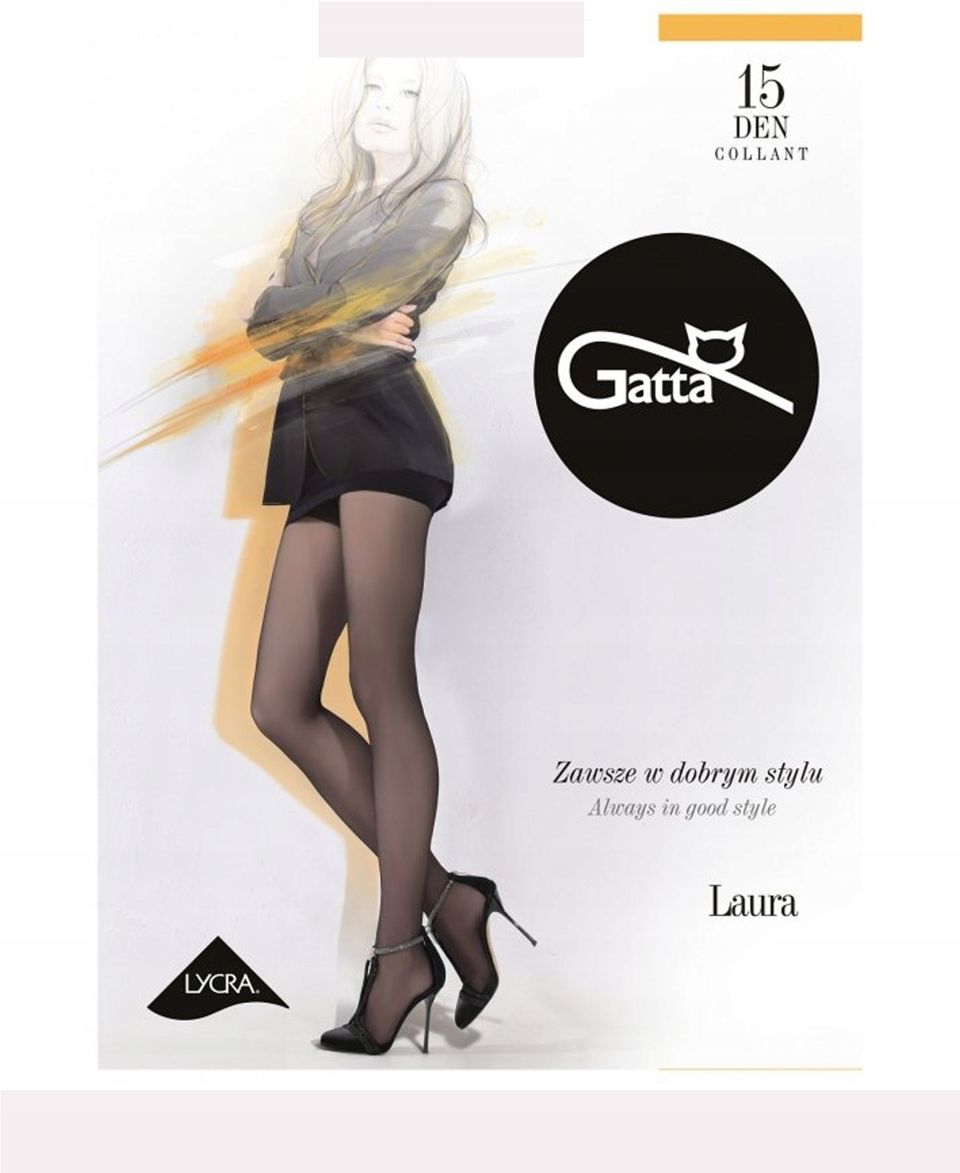 

Gatta Laura 15 Rajstopy damskie wz.00/2-S/Panna