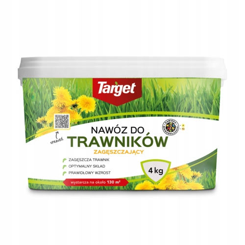 

Nawóz do Traw Zagęszczający Na Chwasty 4kg Target