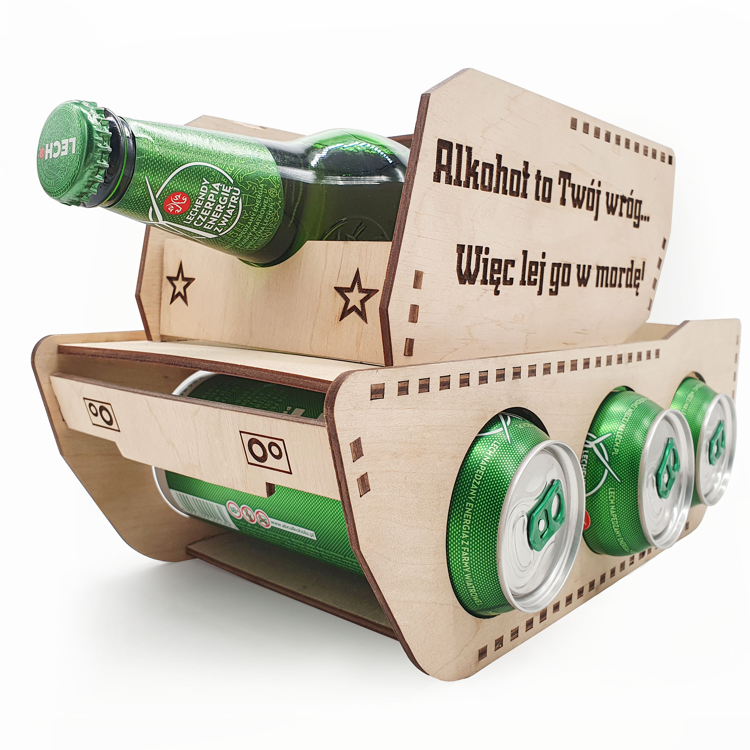 

Czołg Na Piwo, Opakowanie Na Alkohol