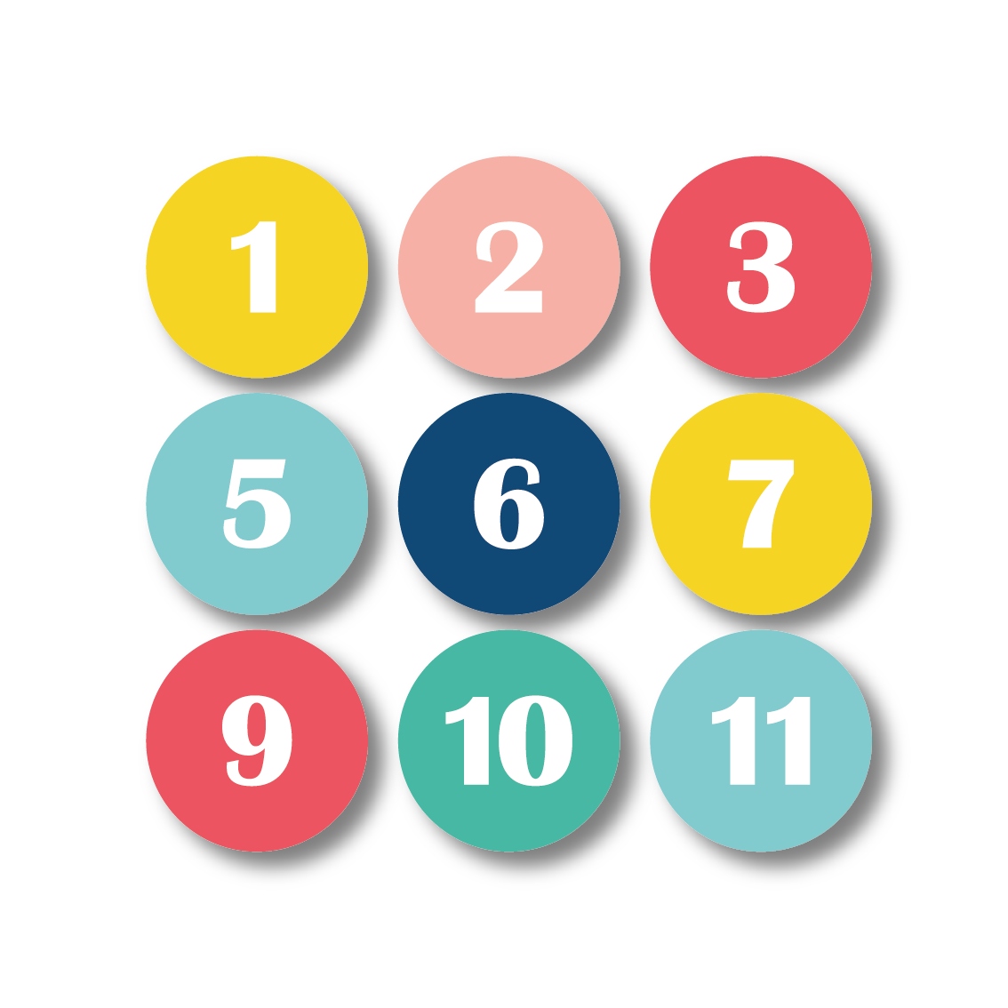 KALENDARZ ADWENTOWY torebki papierowe DIY zestaw Marka inna