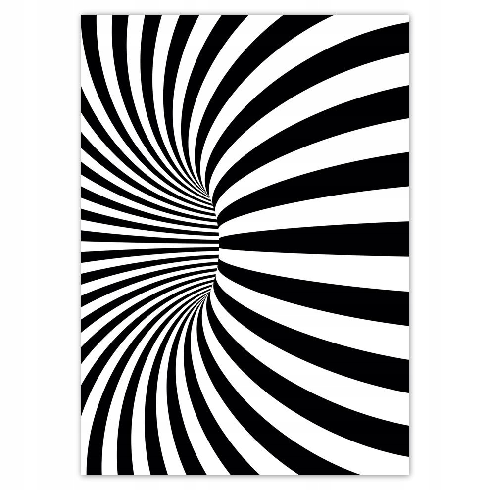 

Plakat 50x70 Abstrackja czarnobiała