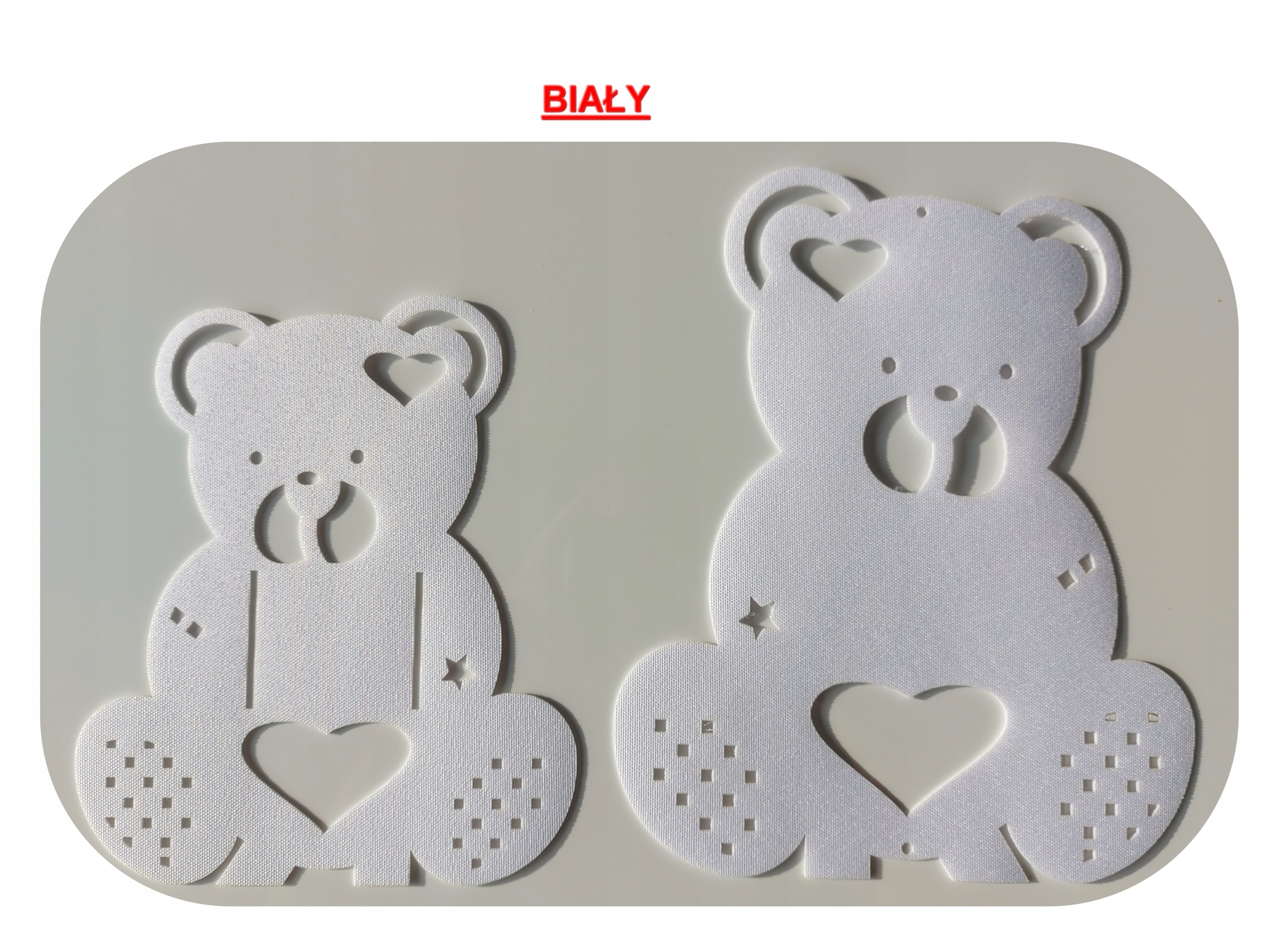 UPIĘCIE OZDOBNE DO FIRAN ZASŁON MISIU OZDOBA AŻUR KOLORY Rodzaj Brak informacji