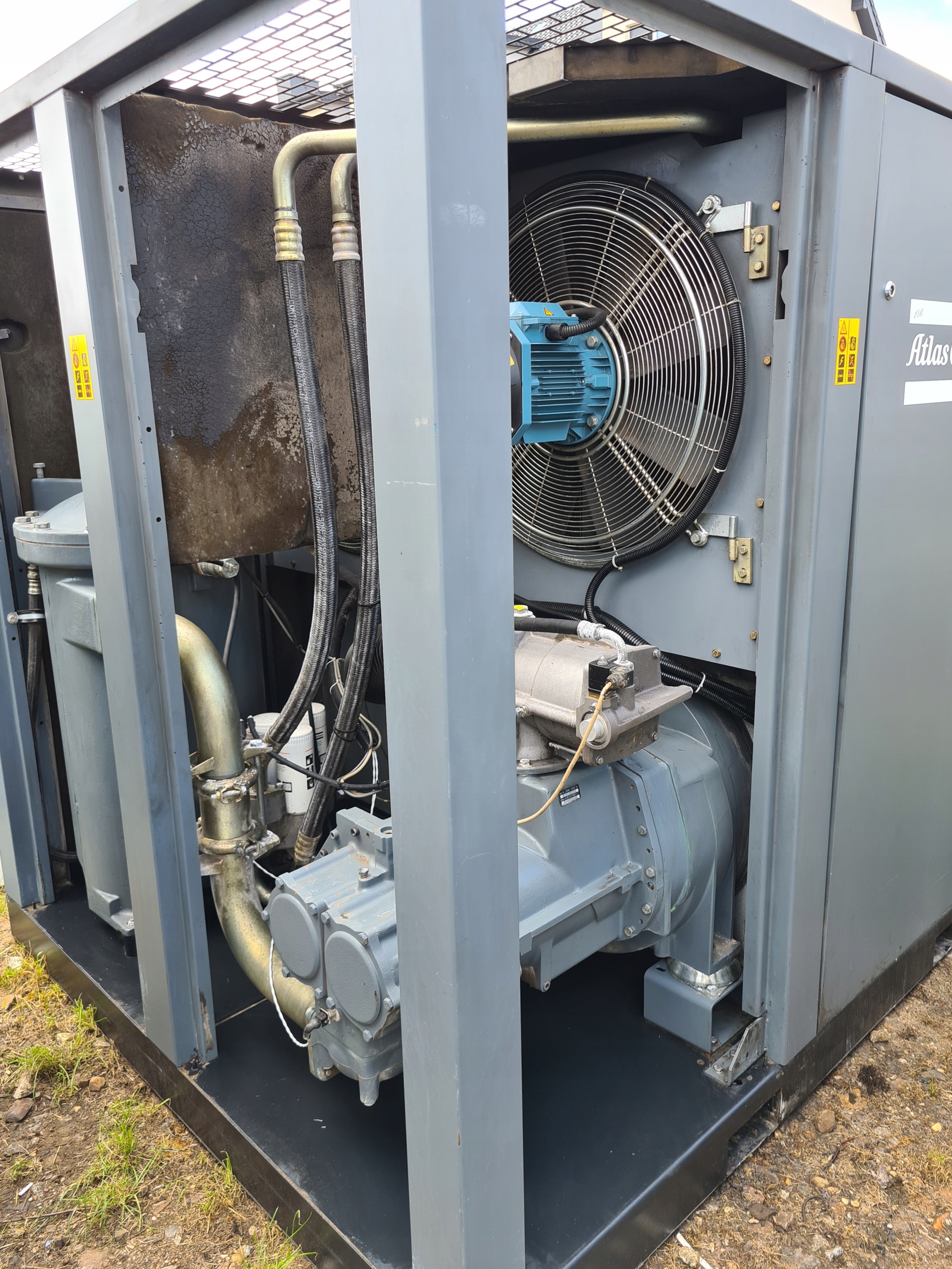 Kompresor śrubowy ATLAS COPCO GA 132 Marka Atlas Copco