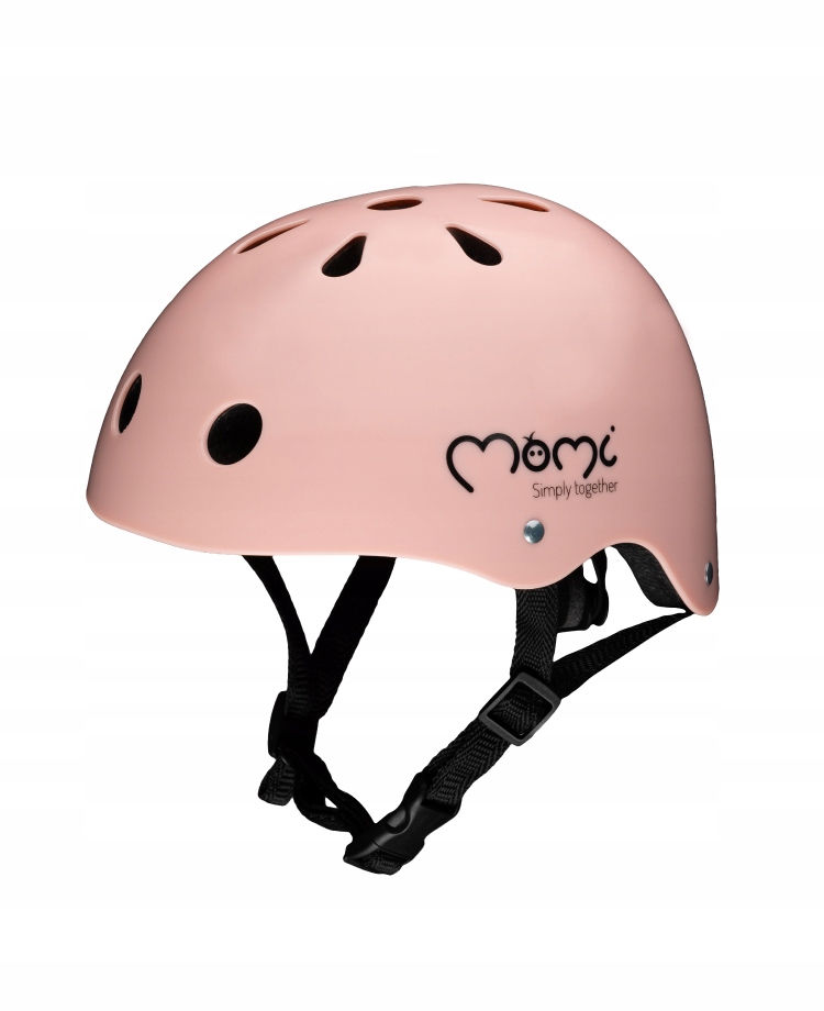 KASK DZIECIĘCY ROWER HULAJNOGA - MoMi MIMI RÓŻOWY MAT - ABS EPS 47-58cm Rozmiar Inny