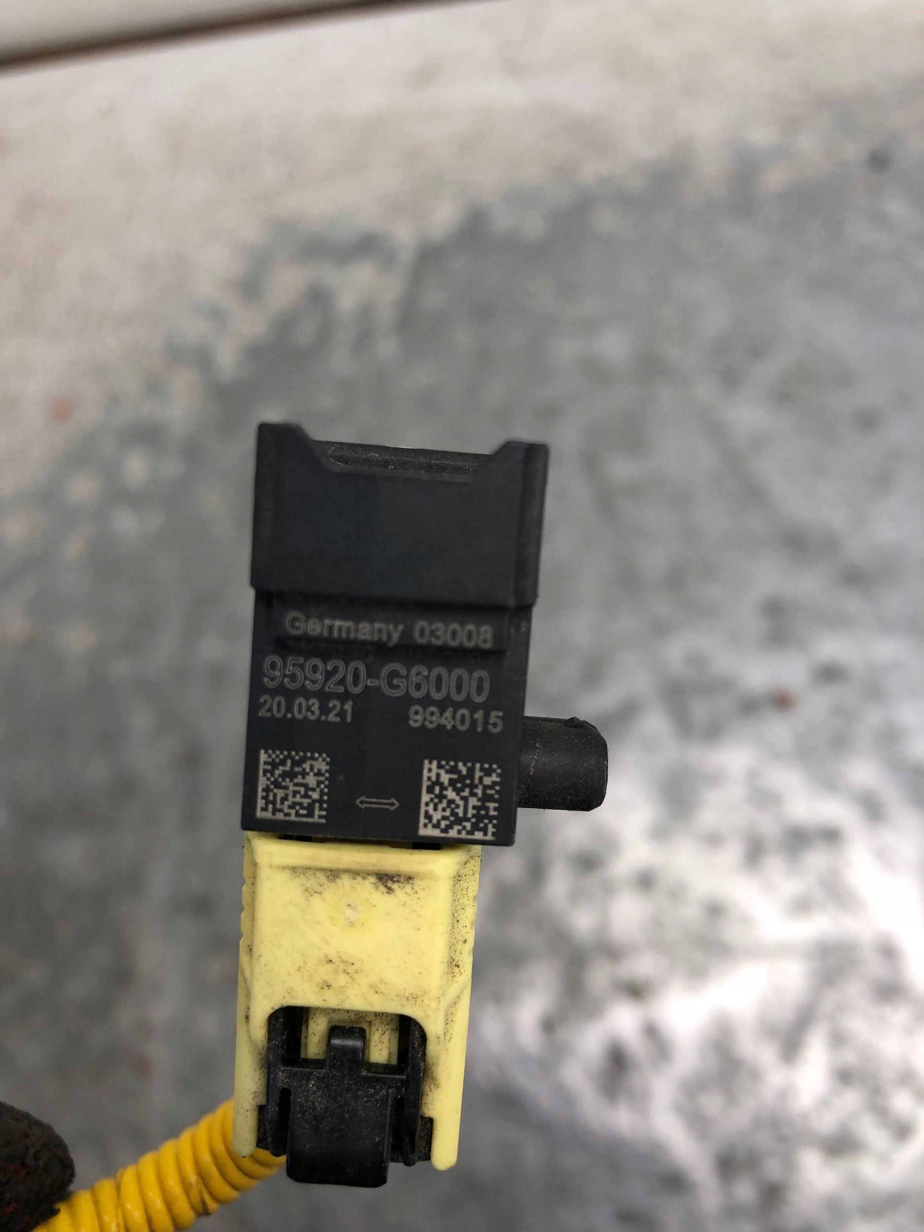 crashsensor drucksensor KIA PICANTO III 95920G6000 91712G6000