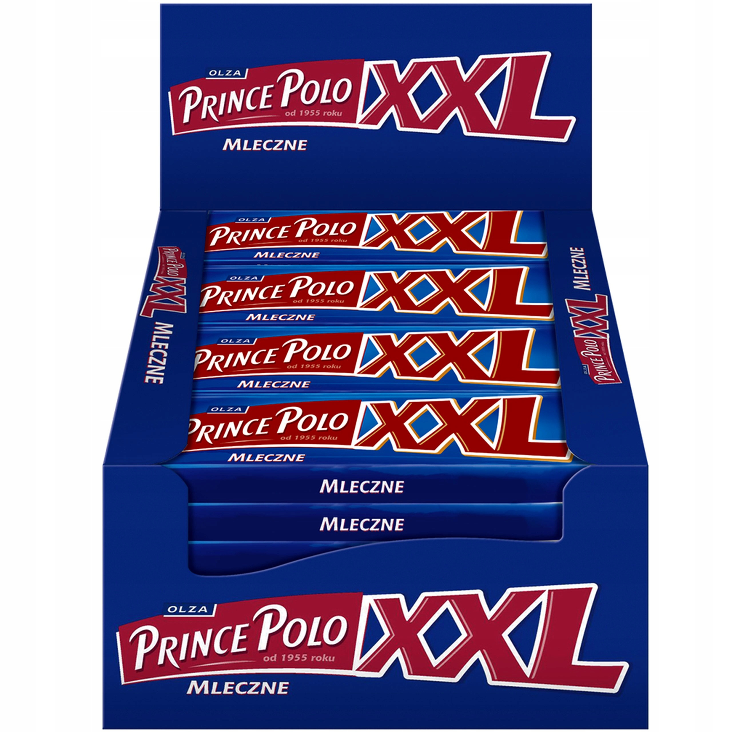 Levně Prince Polo XXL v mléčné čokoládě 45 g x 35 g