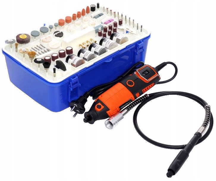 Mini bruska 270 W příslušenství 218 ks. Kraft&dele KD10751