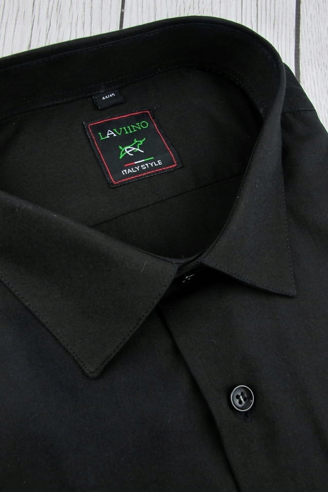 Koszula Męska Elegancka gładka Ślub Wesele K942 Marka Laviino