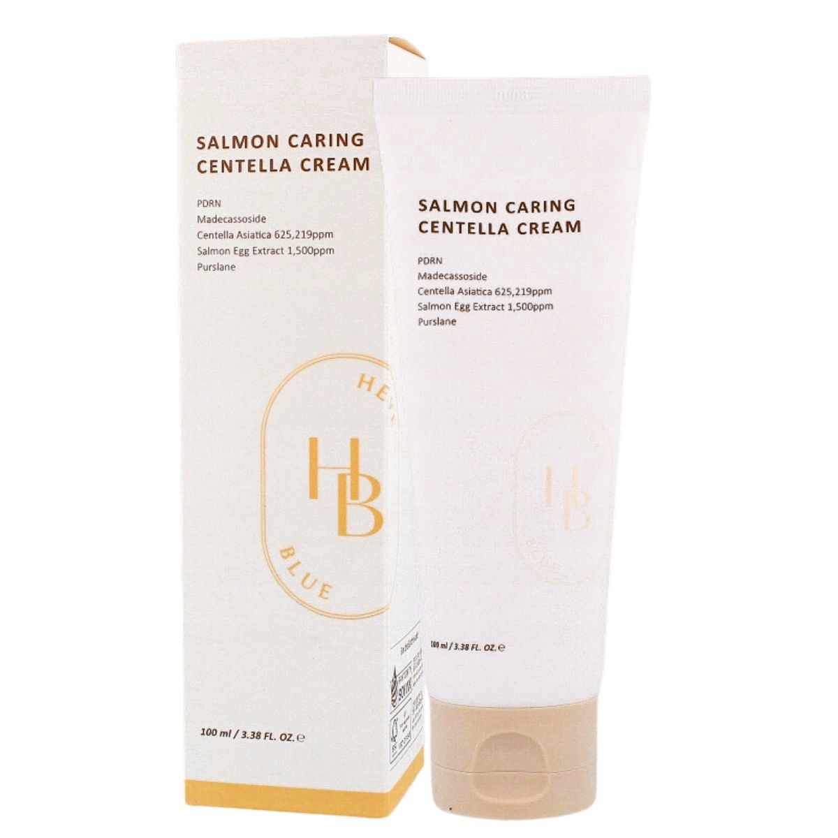 Heveblue Salmon Caring Centella Cream 100 ml – regenerační krém na obličej