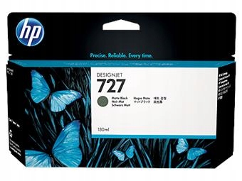 Hp no 727 čierna matná ink.kazeta veľká, B3P22A