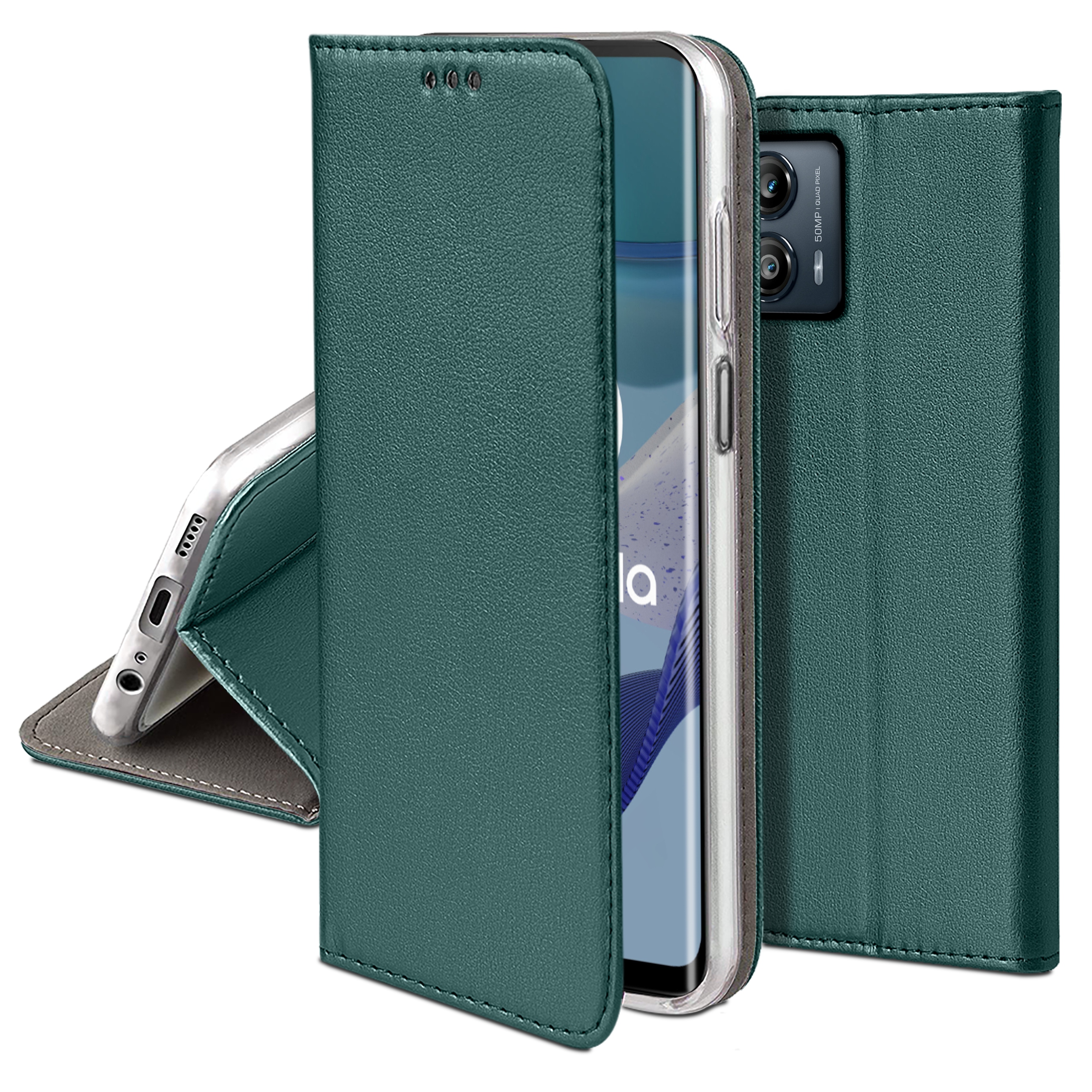 

Etui do Motorola Moto G53 5G Magnet Case Szkło