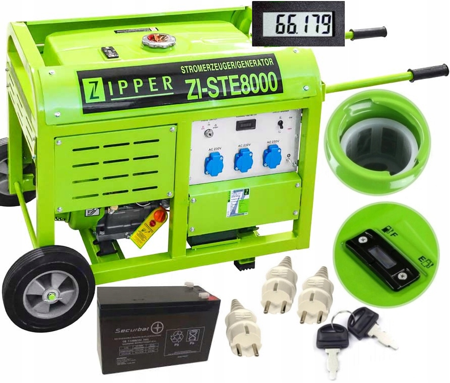 Agregat Prądotwórczy Generator Prądu Hecht