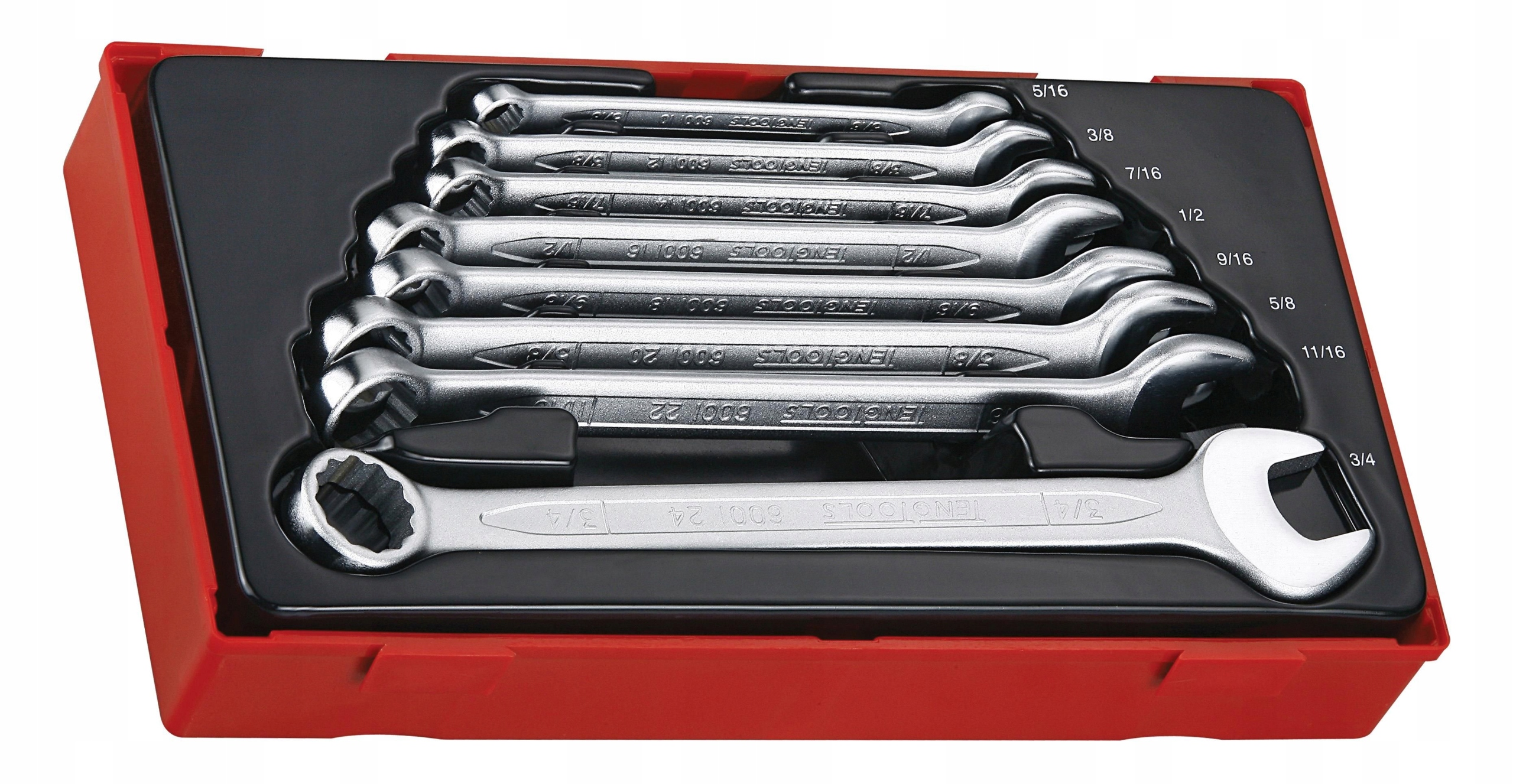 Sada palcových očkových kľúčov Teng Tools TT3592