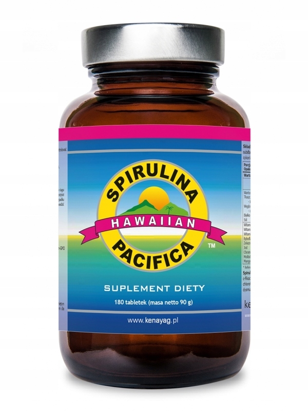 

Kenay Spirulina hawajska Pacifica 500mg 180tab