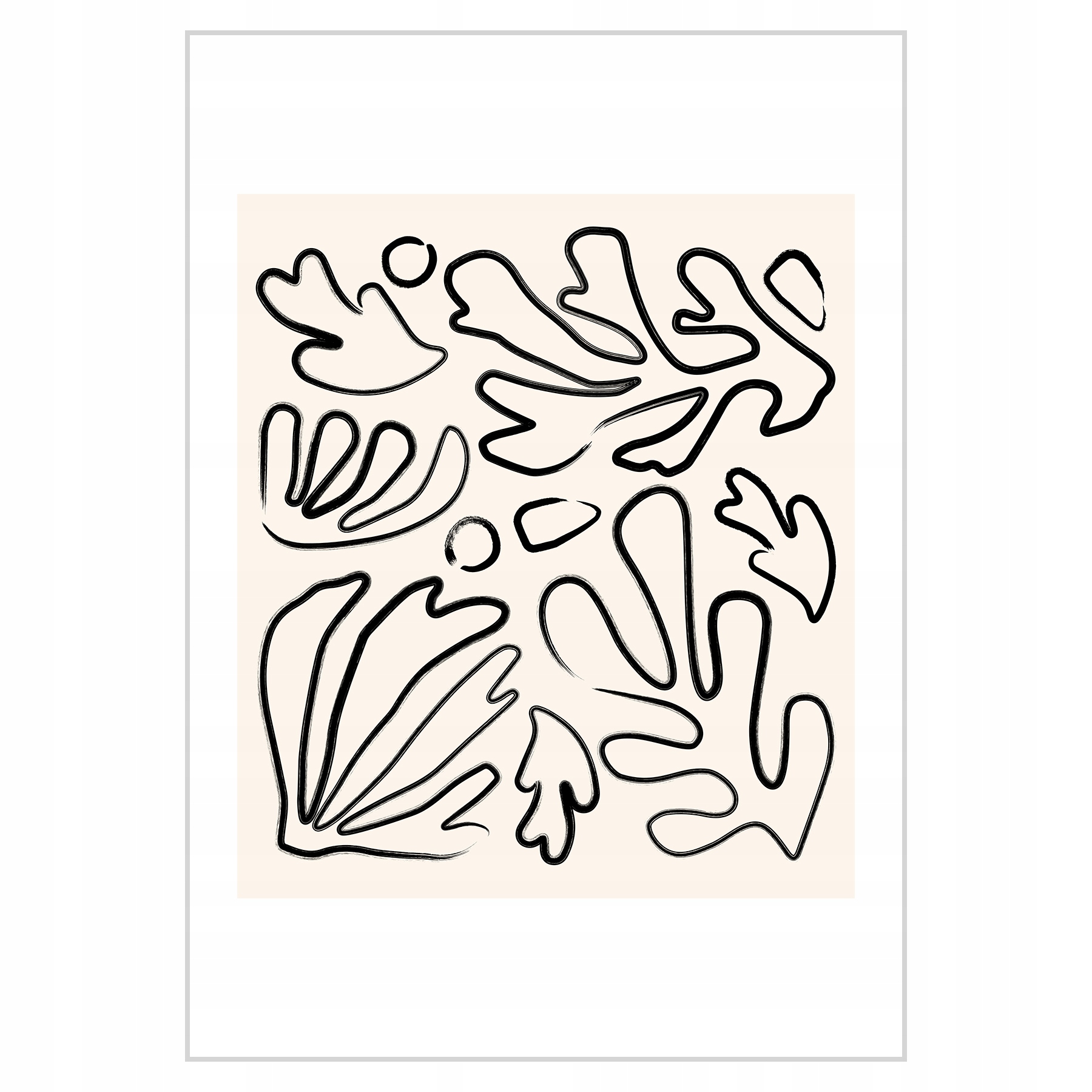 

Plakat 21x30 Matisse Papiers Decoupes N02