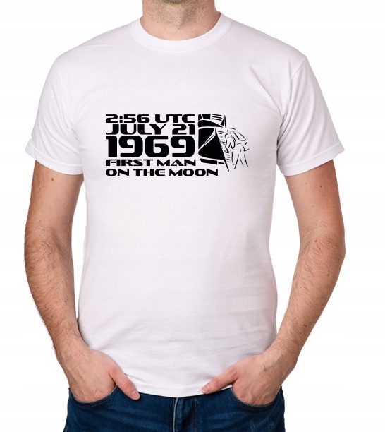 

koszulka First Man On The Moon prezent