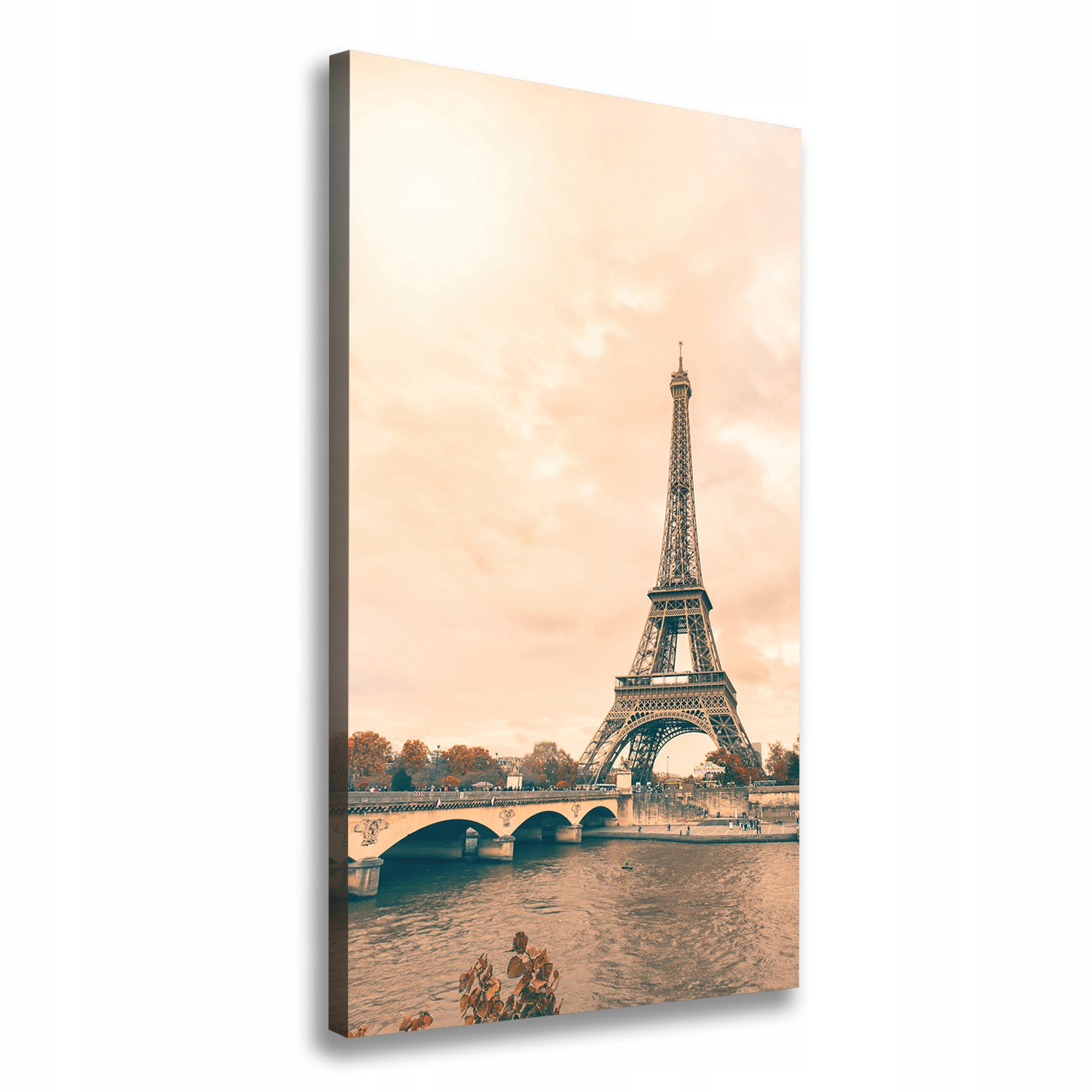 

Foto obraz na płótnie Wieża Eiffla Paryż 50x100 cm