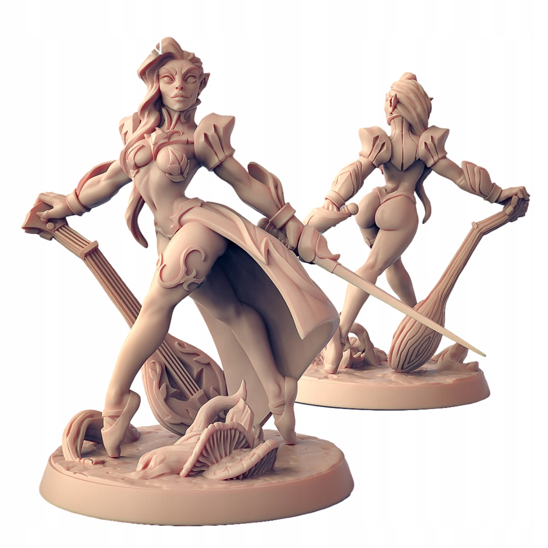 Miniature Sorcière Reine - Figurine Pin-up Fantasy Pour DND, RPG Et Pathfinder