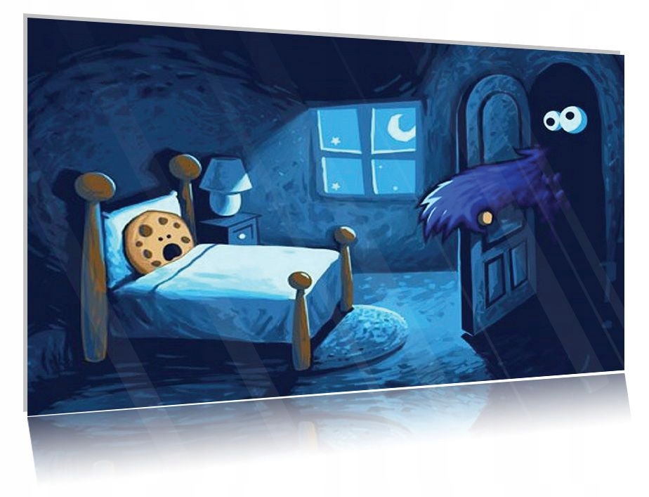 

Obraz szklany Ciasteczkowy Potwór 01 30x20
