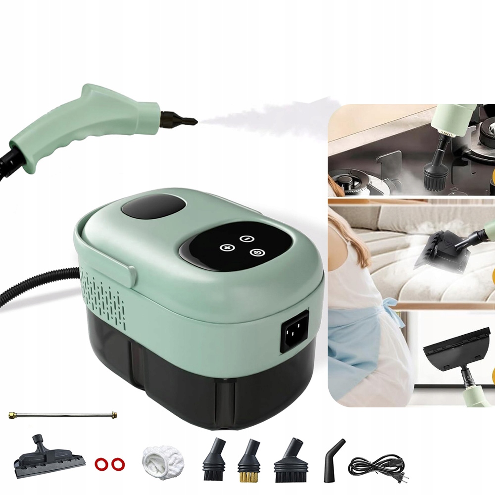 Parní Čistič 3BAR 1500W 1000ML Univerzální Čistič Oken