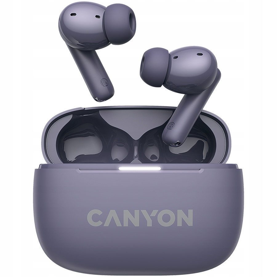 Canyon In-ear sluchátka OnGo 10 Anc a Enc fialová