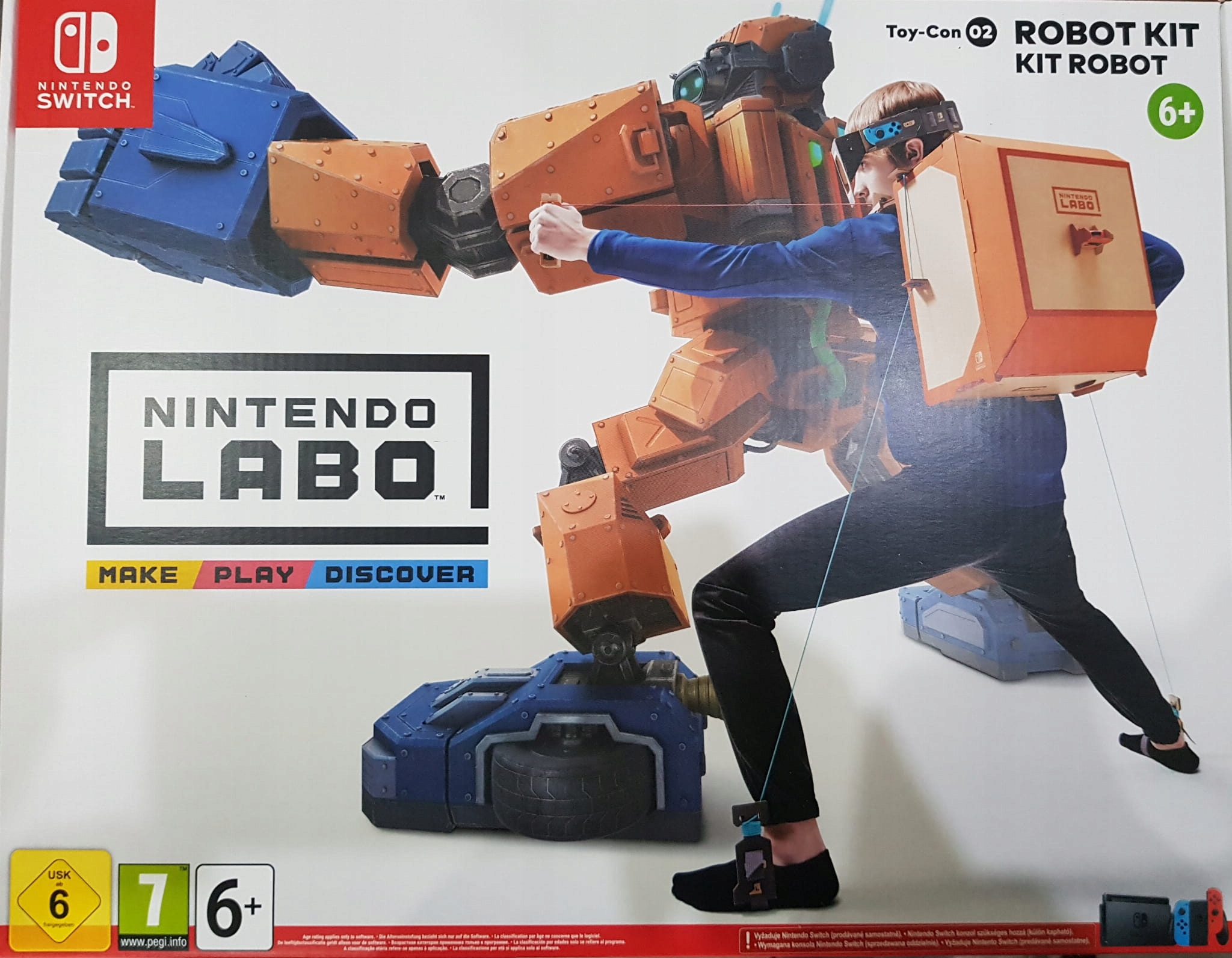 

Labo Zestaw Robot Kit Nintendo Switch