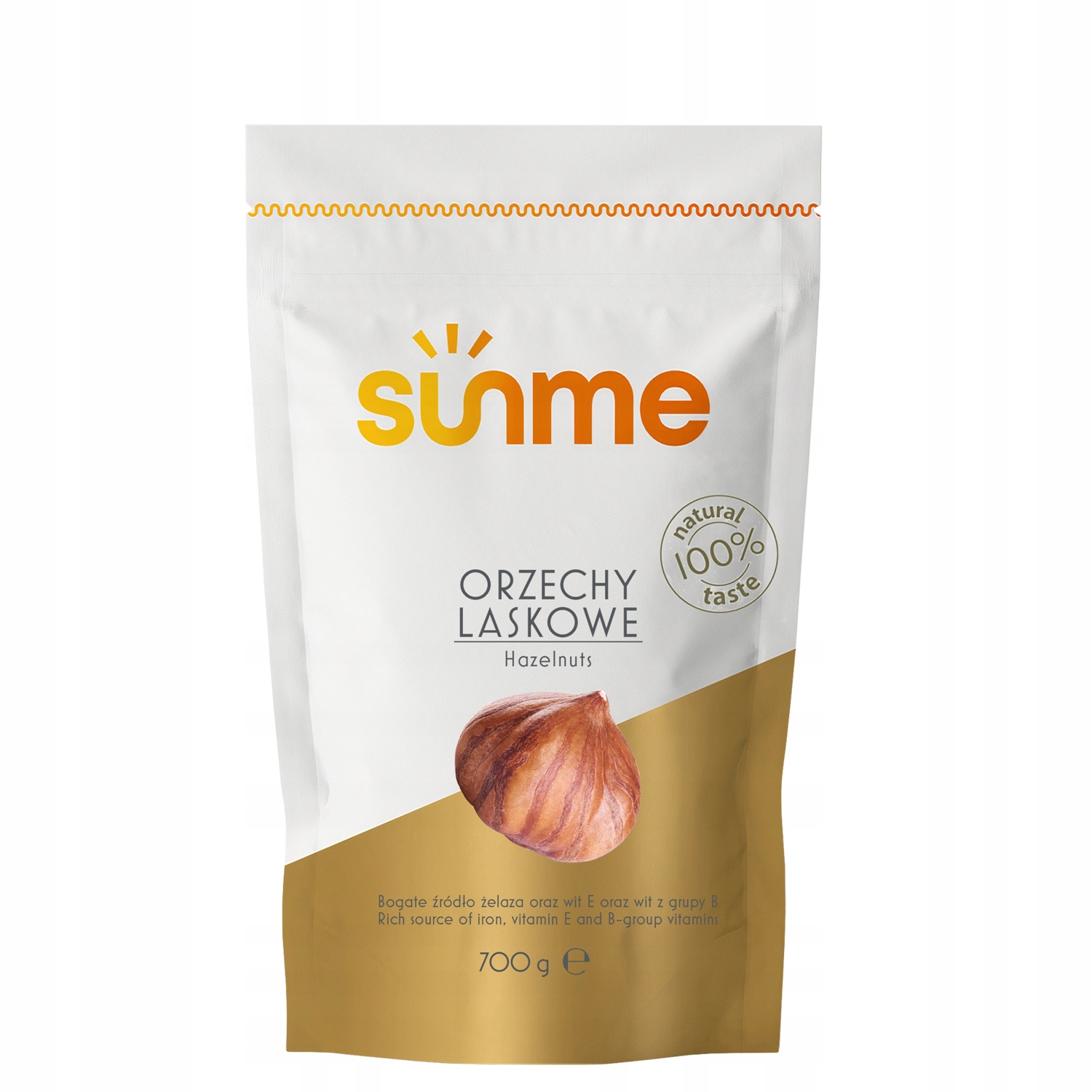 Sunme Lískové Ořechy Loupané oříšky bez skořápek zdravé keto 700 g