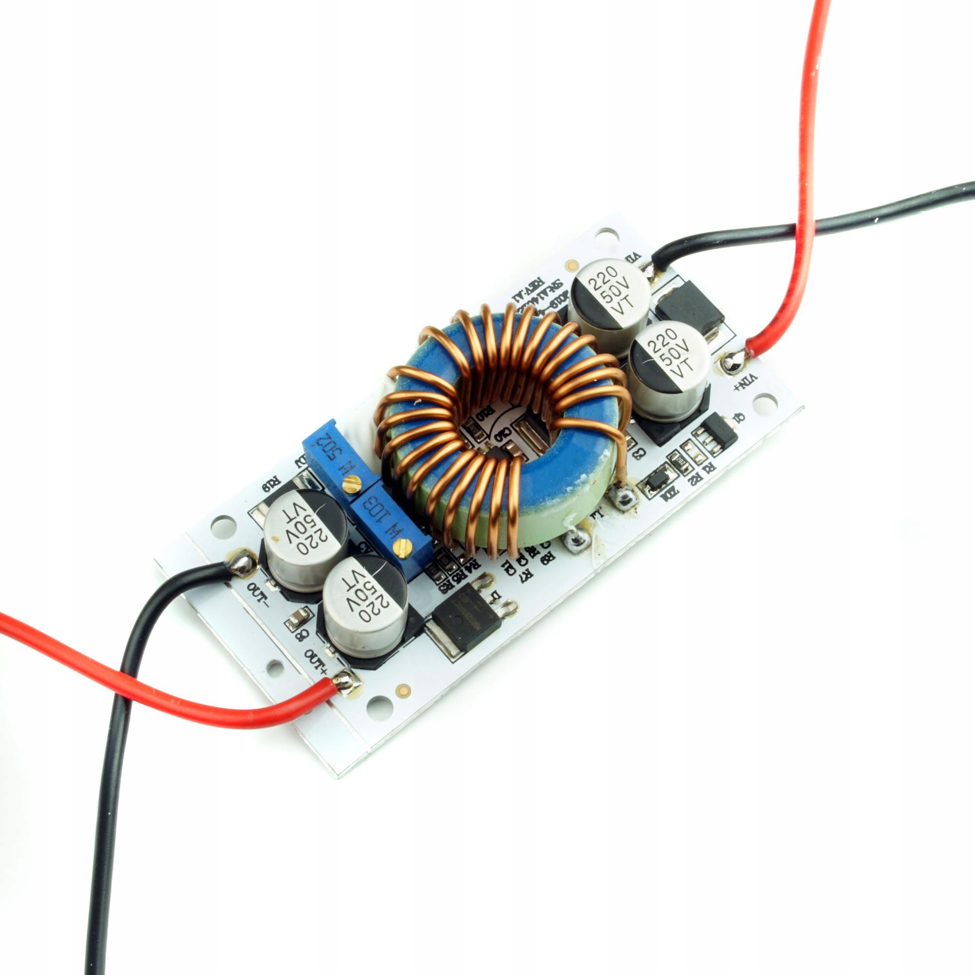 

Przetwornica step-up 9V-50V 6A 250W zasilacz