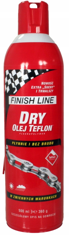 

Olej Finish Line 500 ml - DryLube (suche warunki)