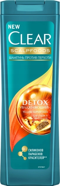

Clear Women Detox Moisturizer szampon p/łupież x1