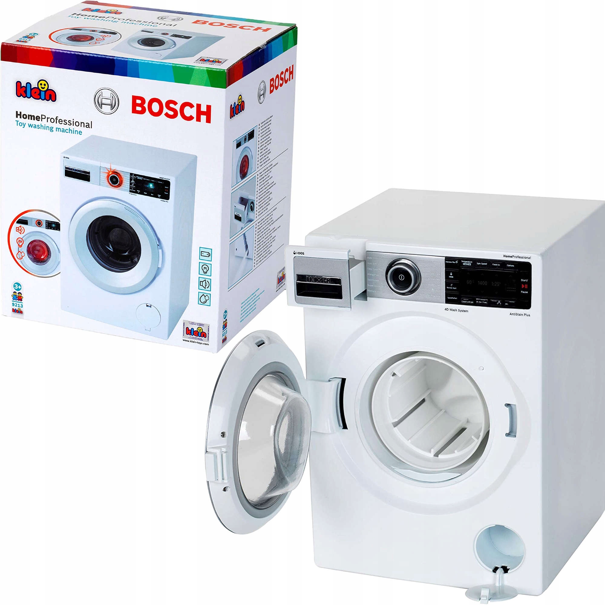 

Bosch Duża Pralka Światło Dźwięk Przepływ Wody