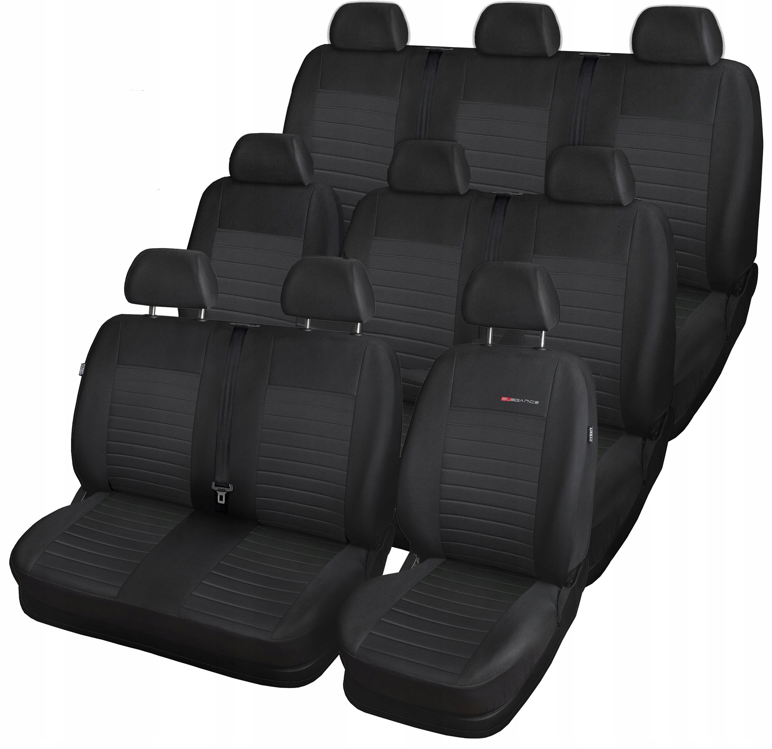 Pokrowce MIAROWE do Opel VIVARO II Renault TRAFIC III 9os siedz całe 14-19r Producent Auto-dekor