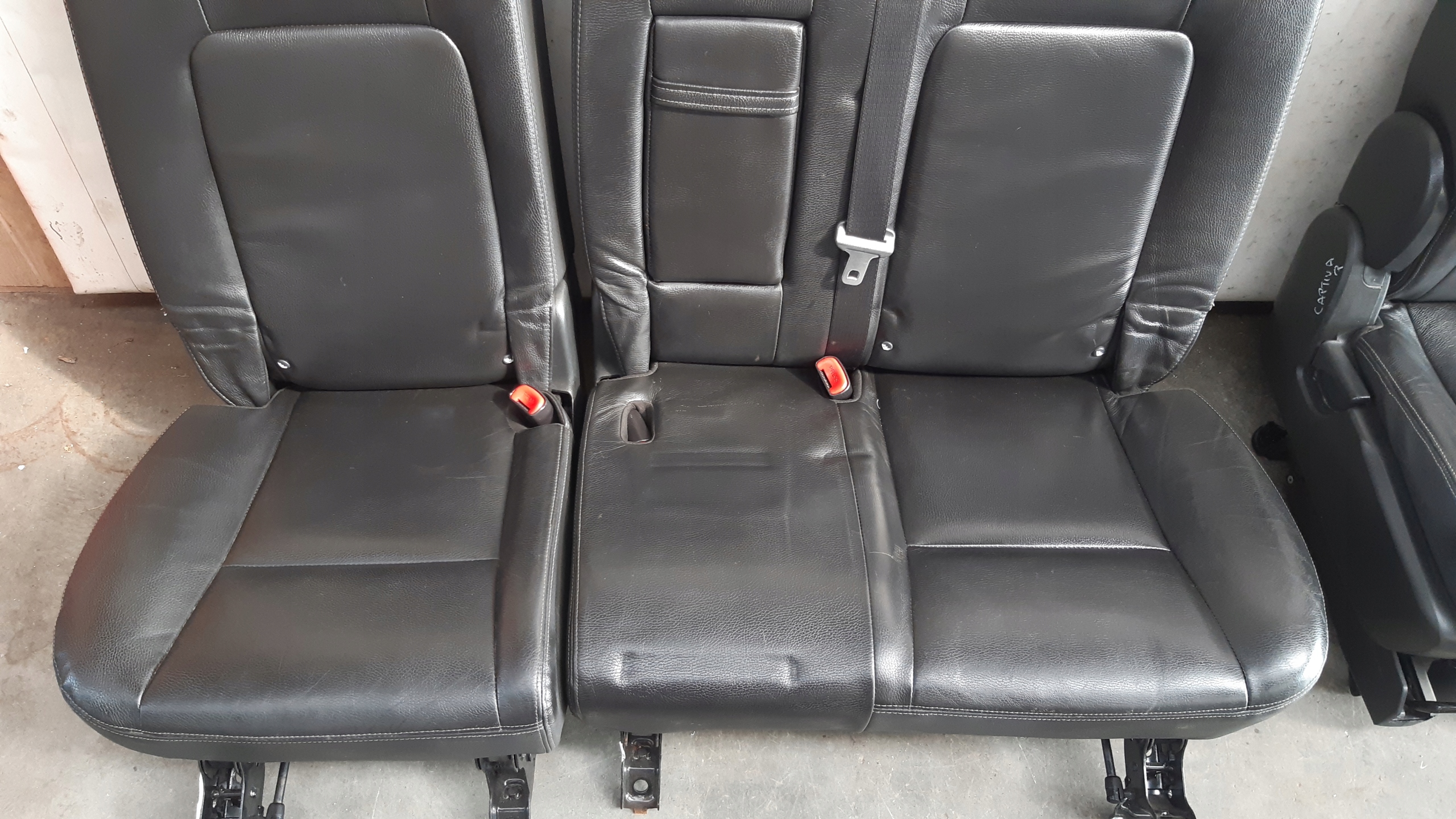 Sitze skorzane grzane kpl Chevrolet Captiva