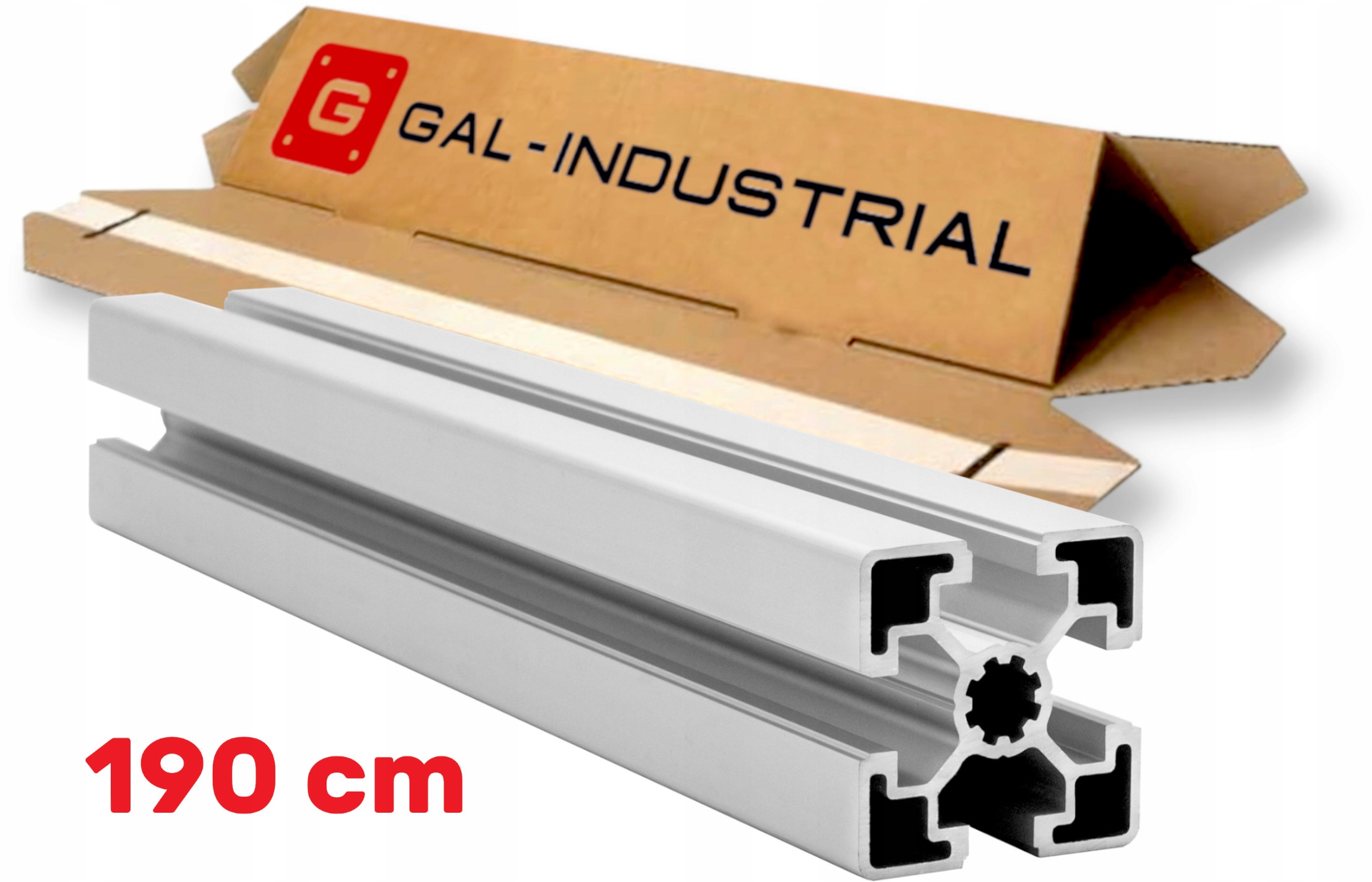 Aluminiový Konstrukční Profil 45x45 [10] Vel. 190 cm Řezání na míru