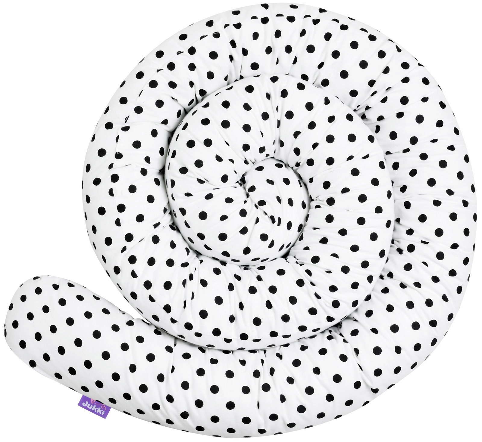 

Ochraniacz Bawełna Poduszka Wałek 300 CM - Grochy