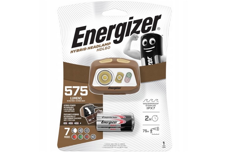 Latarka Czołowa Energizer HDL60 575 Lumenów