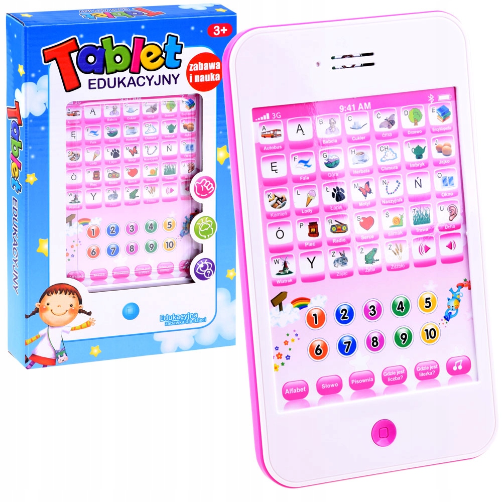 

Interaktywny Tablet edukacyjny w j. polskim ZA3223