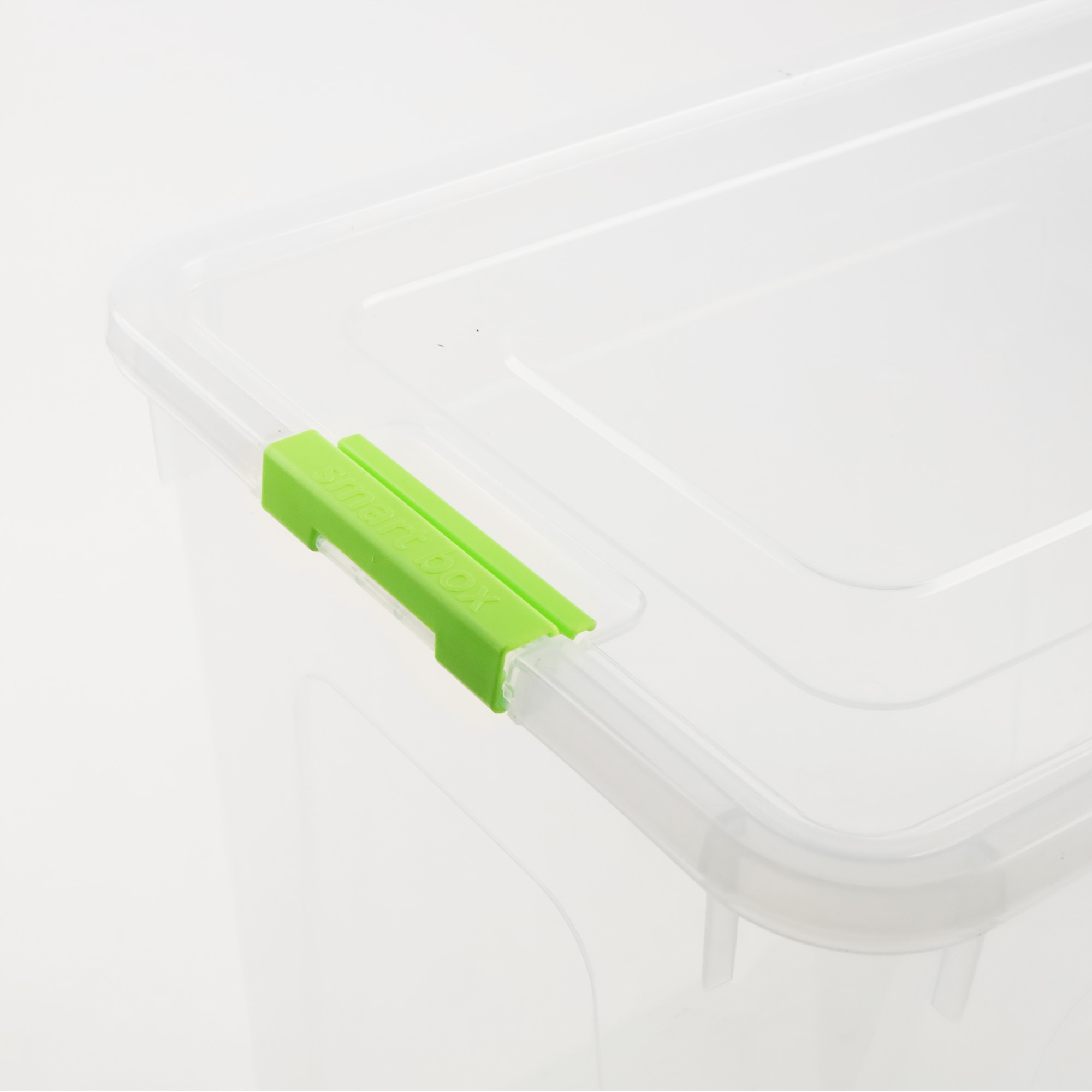 POJEMNIK PLASTIKOWY BOX 40L PRZEZROCZYSTY Z POKRYWKĄ DO PRZECHOWYWANIA