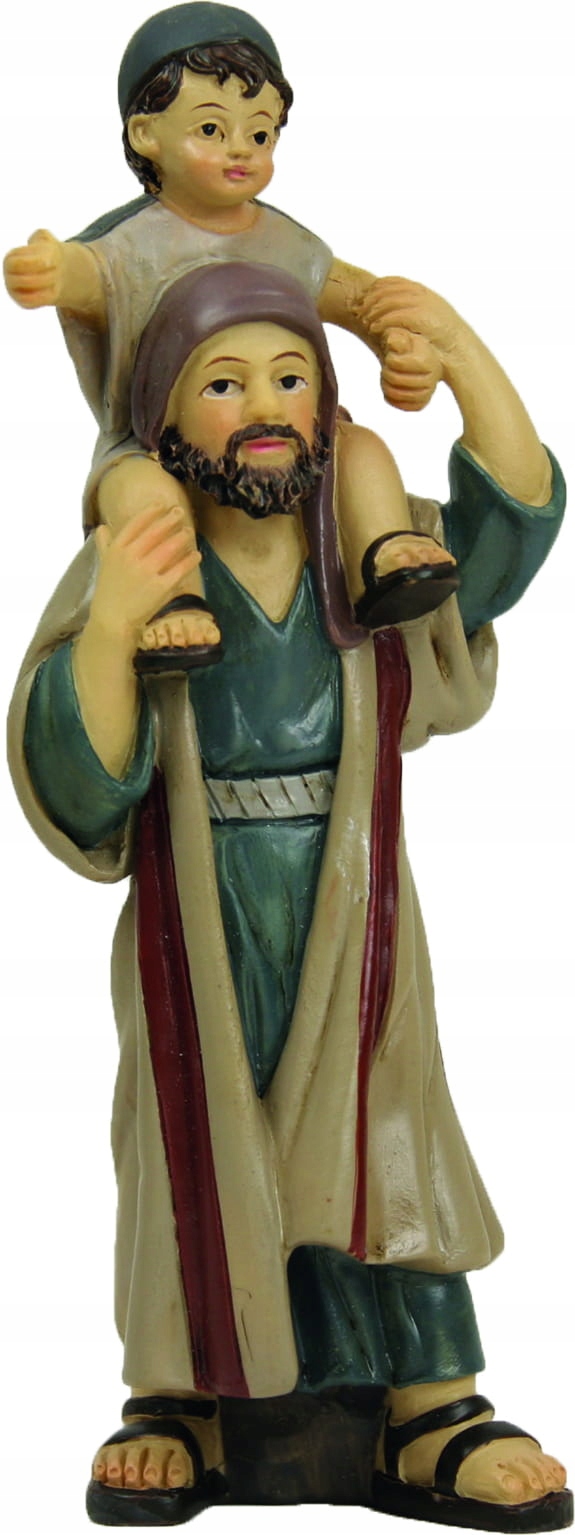 

Ojciec z dzieckiem- 12,1cm wys./ do figur 10-11cm