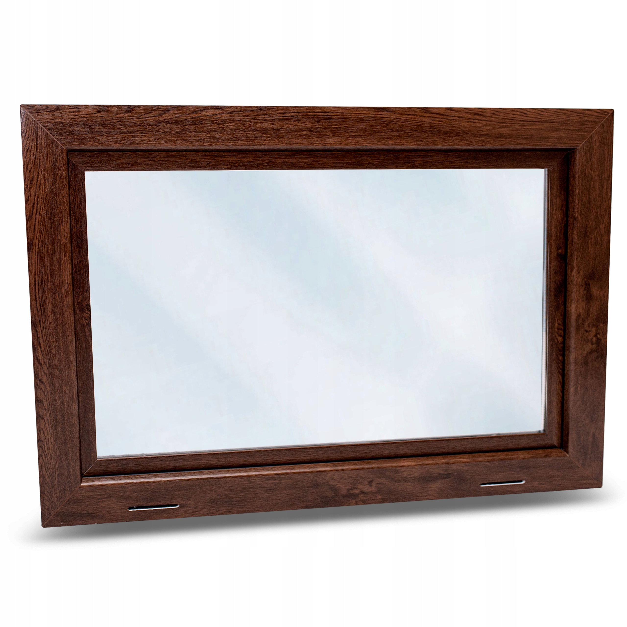 Okno Pvc 90x60 Ekonomická Pivnica Garážová Eko Výklopná 900x600 Orech